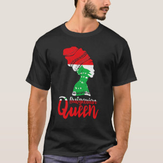 Libanees Libanon vlag Afro Roots T-shirt