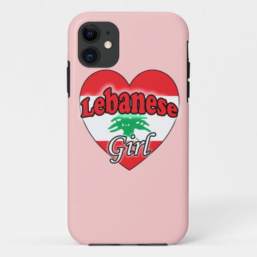 Libanees meisje Case-Mate iPhone case (Achterkant)