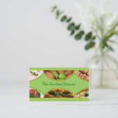 Libanese Arabische gerechten Visitekaartje (Staand voorkant)