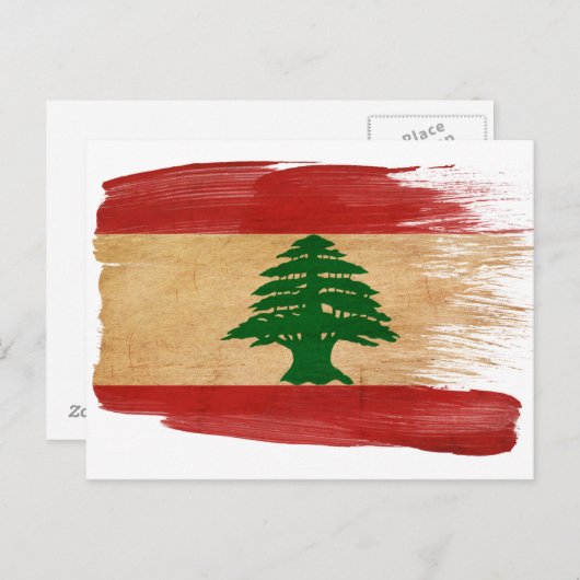 Libanese Briefkaarten (Voorkant / Achterkant)