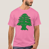 Libanese cedar t-shirt (Voorkant)