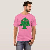 Libanese cedar t-shirt (Voorkant volledig)