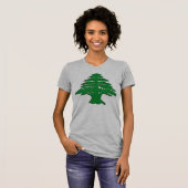 Libanese cedar t-shirt (Voorkant volledig)