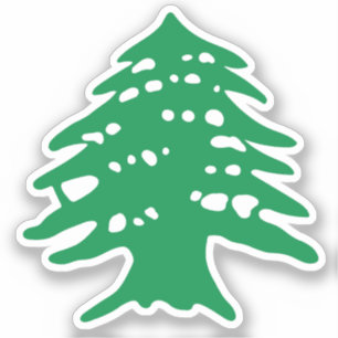 Libanese cederboom Zeer Libanees Libanon Beiroet Sticker