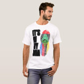 Libanese en Comorese Mix Dna-vlag T-shirt (Voorkant volledig)