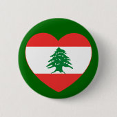 Libanese Heart Button (Voorkant)
