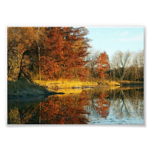 Libanese herfst foto afdruk (Voorkant)