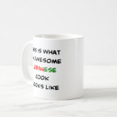 libanese kok , geweldige koffiemok (Voorkant links)