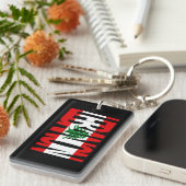 Libanese Logo Sleutelhanger (Voorkant Rechts)