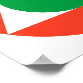 Libanese luchtmacht Roundel Poster (Hoek)