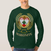 Libanese Maronitisch-katholieke Kerk T-shirt (Voorkant)
