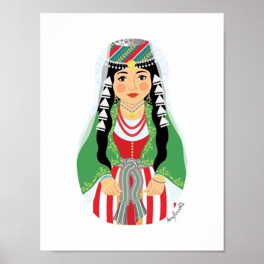 Libanese Matryoshka Poster (Voorkant)