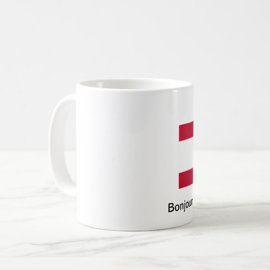 Libanese Mok! Koffiemok (Voorkant links)