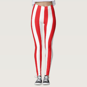 Libanese nationale vlag Verticaal gestreept Leggings