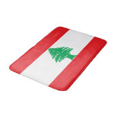 Libanese vlag badmat (Gekanteld)
