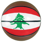 Libanese vlag basketbal (Voorkant)