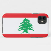 Libanese vlag Case-Mate iPhone case (Achterkant (horizontaal))