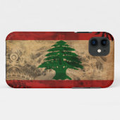 Libanese vlag Case-Mate iPhone case (Achterkant (horizontaal))
