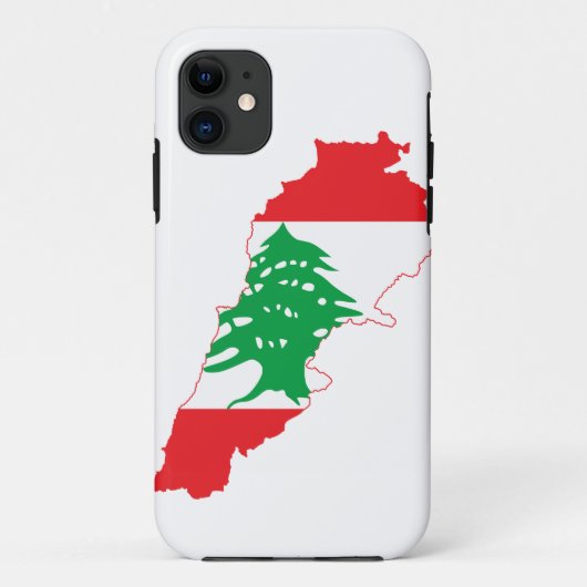 Libanese vlag Case-Mate iPhone case (Achterkant)