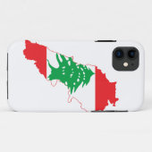 Libanese vlag Case-Mate iPhone case (Achterkant (horizontaal))
