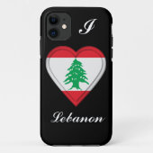 Libanese vlag Case-Mate iPhone case (Achterkant)