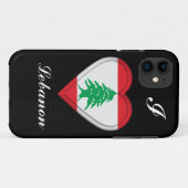 Libanese vlag Case-Mate iPhone case (Achterkant (horizontaal))