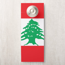 Libanese vlag deurhanger
