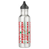 Libanese vlag: een prachtig patriottisch waterfles  (Rechts)