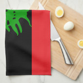 Libanese vlag en Libanese koken, mode /sport B Theedoek (Quarter Fold)