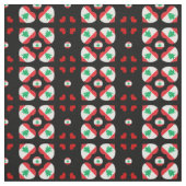 Libanese vlag en Libanon hart mode Fabric Stof (Swatch)