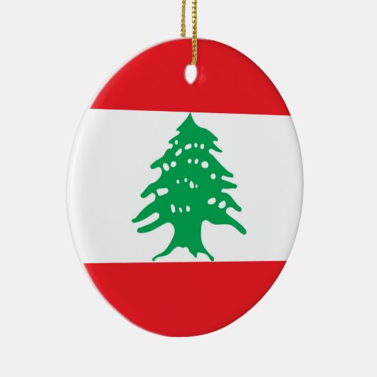 Libanese vlag keramisch ornament (Rechts)