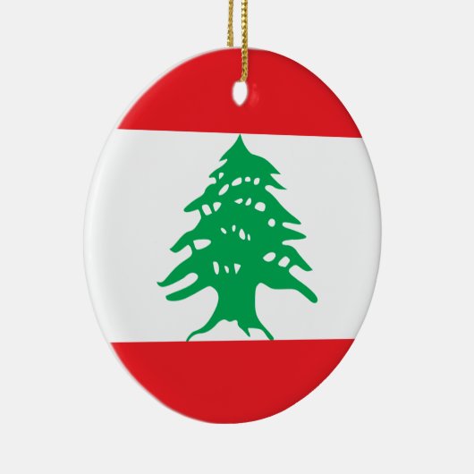 Libanese vlag keramisch ornament (Rechts)