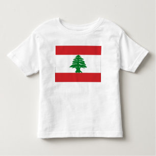 Libanese vlag kinder shirts