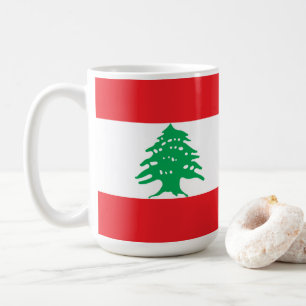 Libanese vlag koffiemok