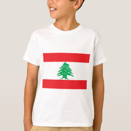 Libanese vlag (Libanese vlag) T-shirt