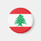 Libanese vlag magneet (Voorkant)