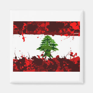 Libanese vlag magneet