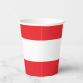 Libanese vlag papieren bekers (Rechts)