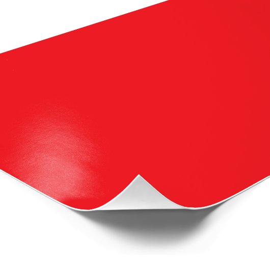 Libanese vlag perfect poster (Hoek)