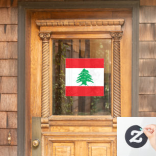Libanese vlag raamsticker