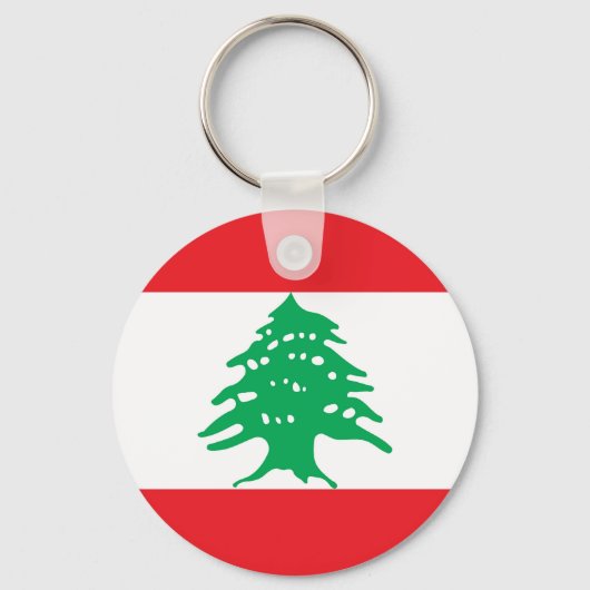 Libanese vlag sleutelhanger (Achterkant)