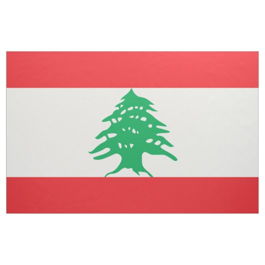 Libanese vlag stof (Yard (91,4 cm))