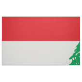 Libanese vlag stof (Fat Quarter)