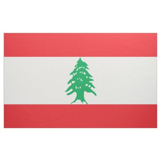 Libanese vlag stof (Yard (91,4 cm))