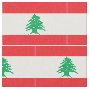 Libanese vlag stof