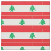 Libanese vlag stof (Swatch)