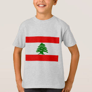 Libanese vlag t-shirt
