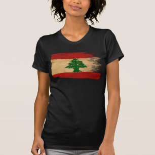 Libanese vlag t-shirt