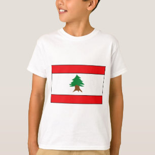 Libanese vlag T-shirts en cadeaus
