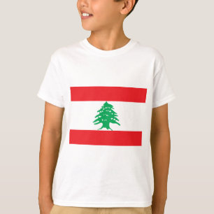 Libanese vlag - vlag van Libanon ع ل ب ا ل م T-shirt